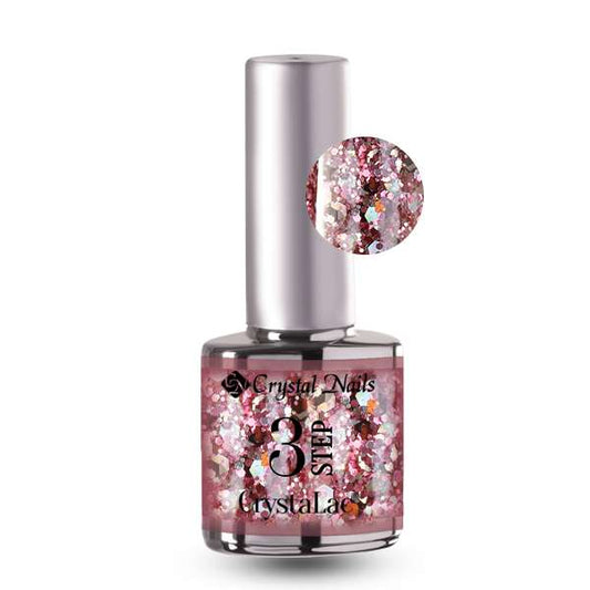 Crystal Nails - 3S 148# TRE STEP CRYSTALAC – Glitter rosegold