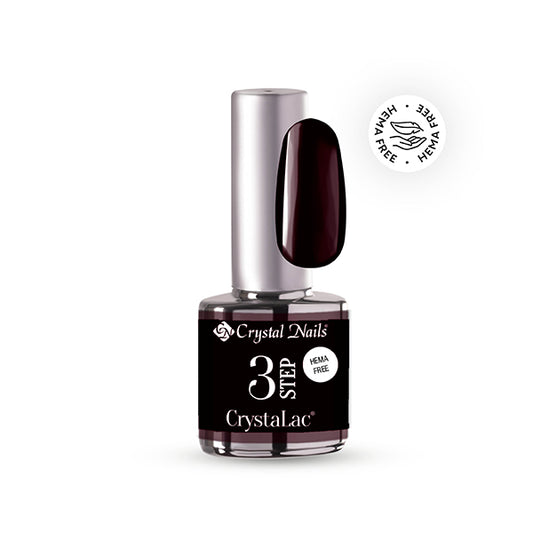 Crystal Nails - 3S 286# TRE STEP CRYSTALAC – Intense dark brown