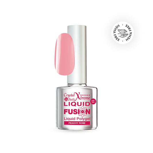 Crystal Nails - FUSION LIQUID – Peachy Rose THF