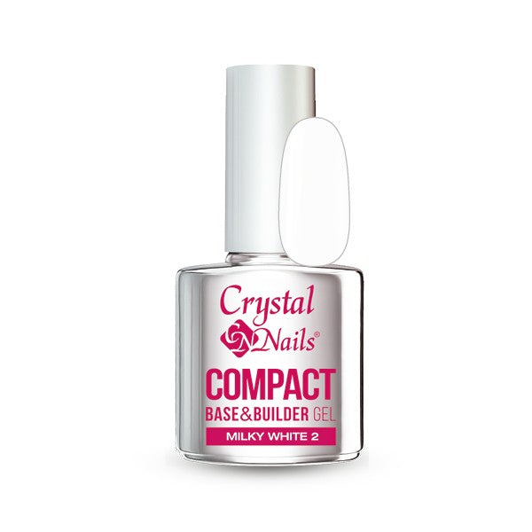 CRYSTAL NAILS - COMPACT BASE GEL Milky white 2