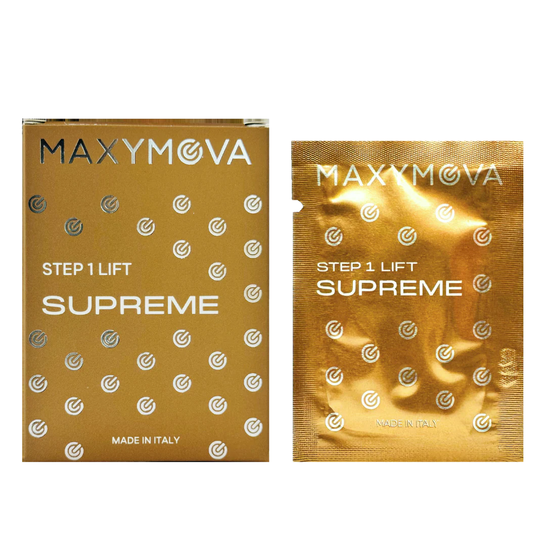 STEP 1 SUPREME LIFT IN BUSTINE- Crema permamente per laminazione MAXYMOVA