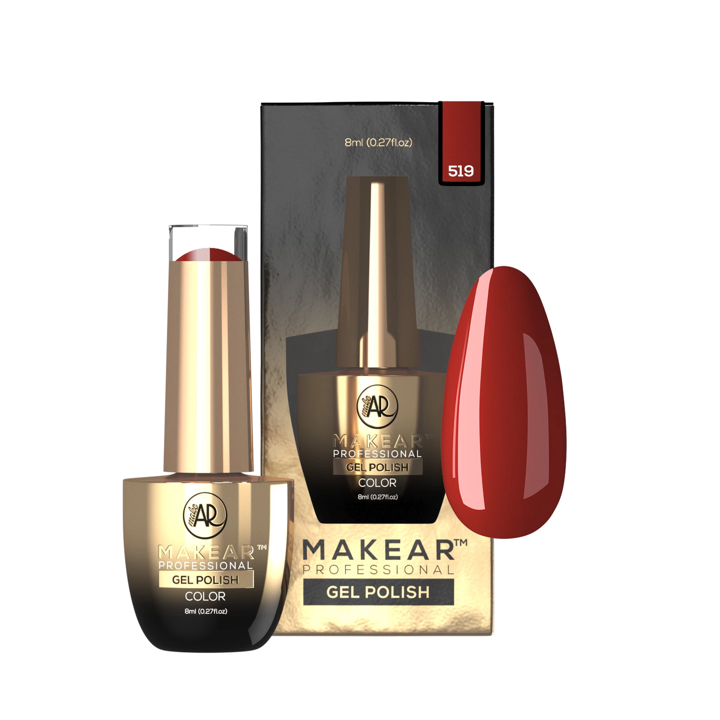 MAKEAR - 519 - UV Gel Polish 8 ml.