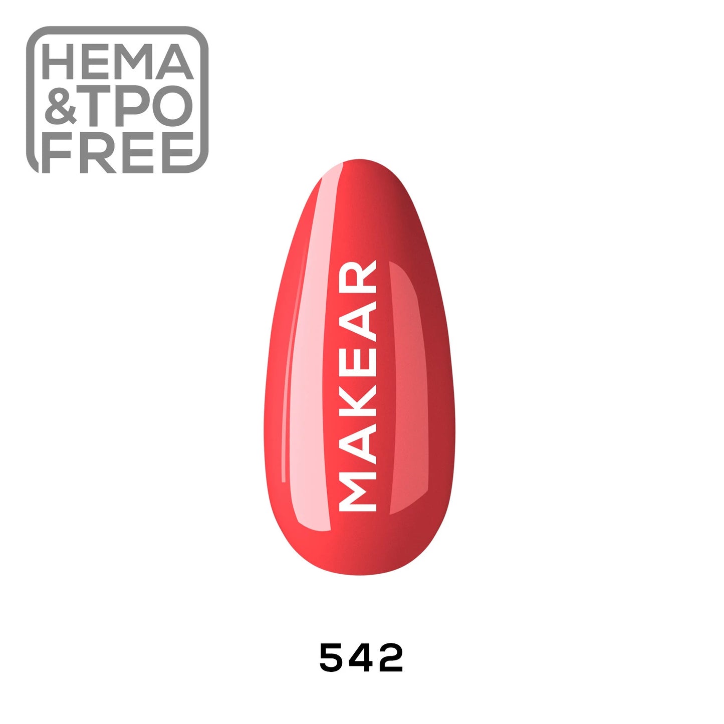 MAKEAR - 542 - UV Gel Polish 8 ml.