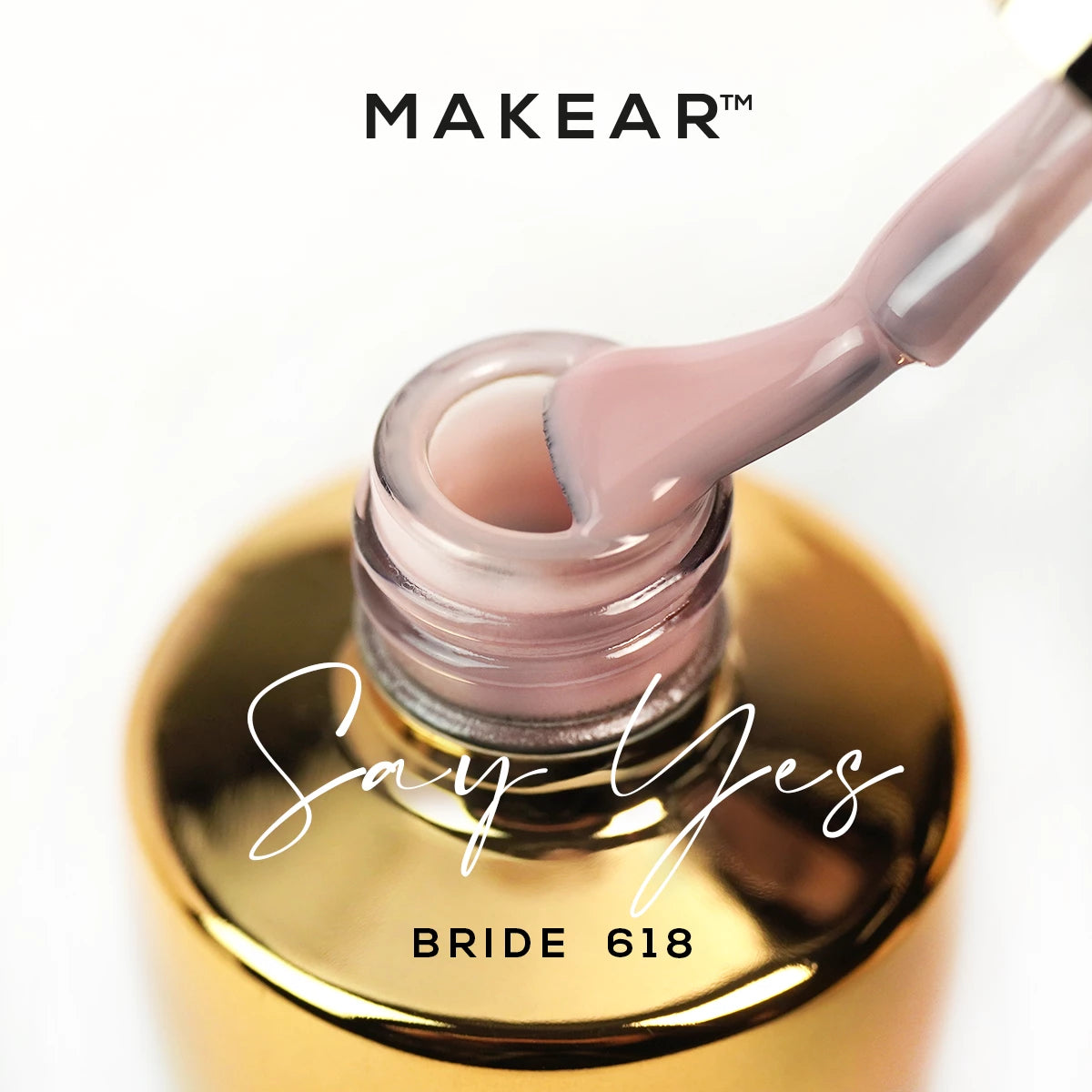 MAKEAR - 618 - UV Gel Polish 8 ml.