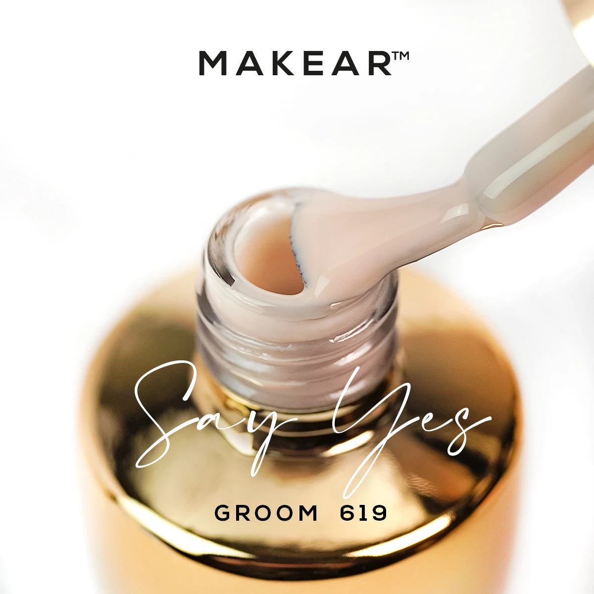 MAKEAR - 619 - UV Gel Polish 8 ml.