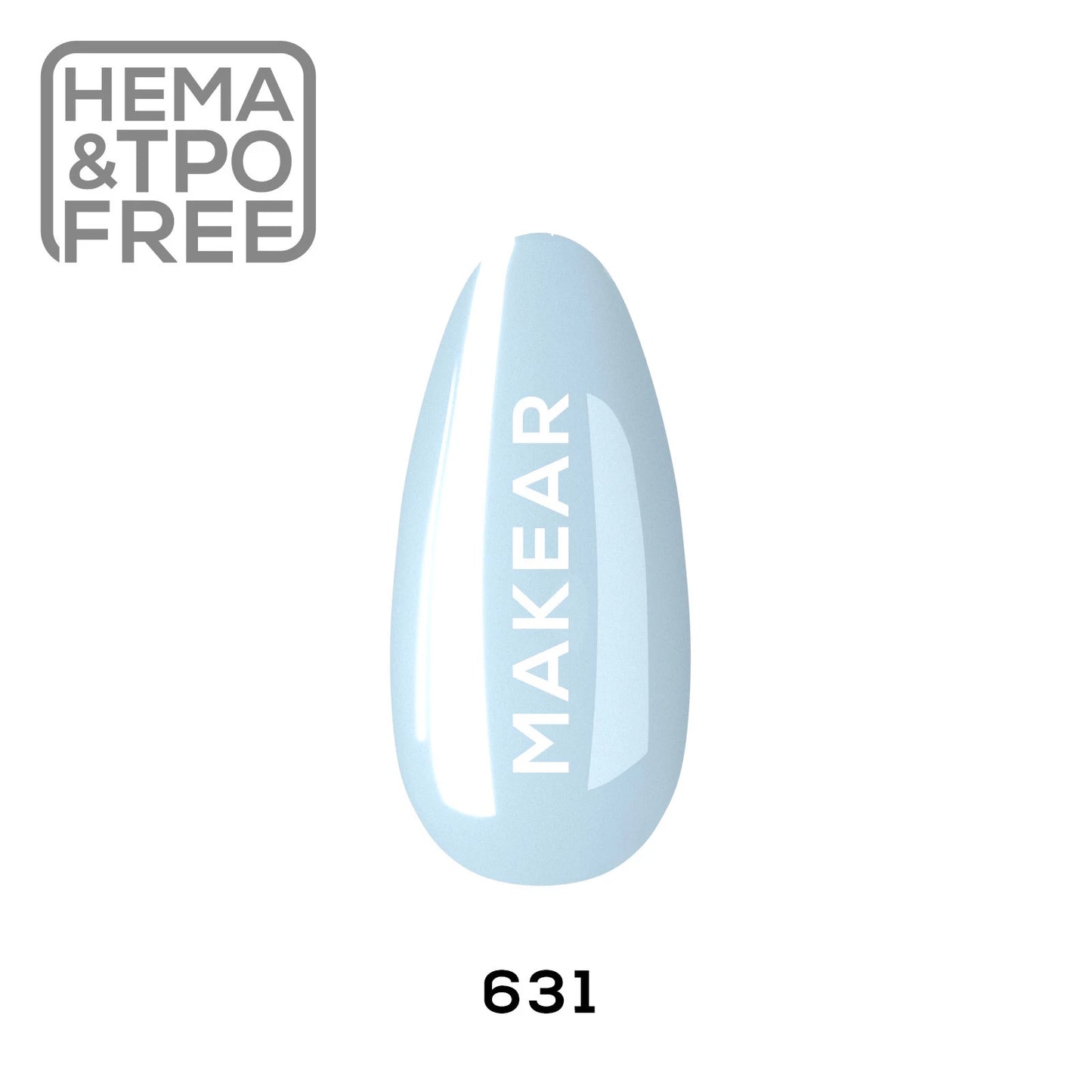 MAKEAR - 631 - UV Gel Polish 8 ml.