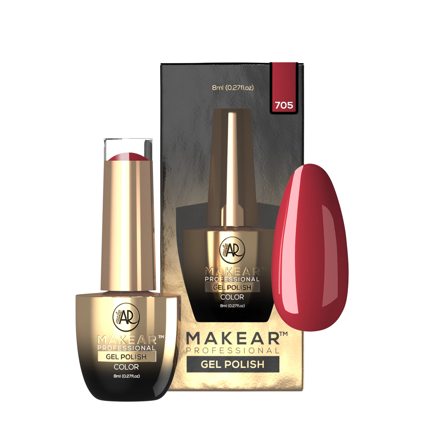 MAKEAR - 705 - UV Gel Polish 8 ml.