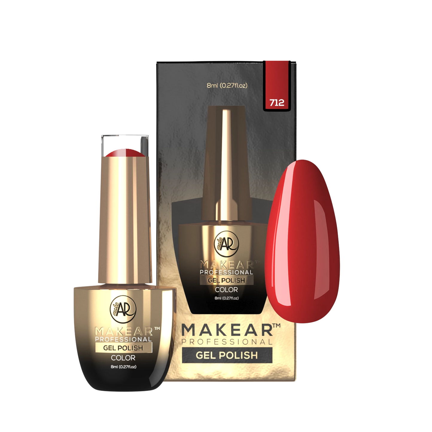 MAKEAR - 712 - UV Gel Polish 8 ml.