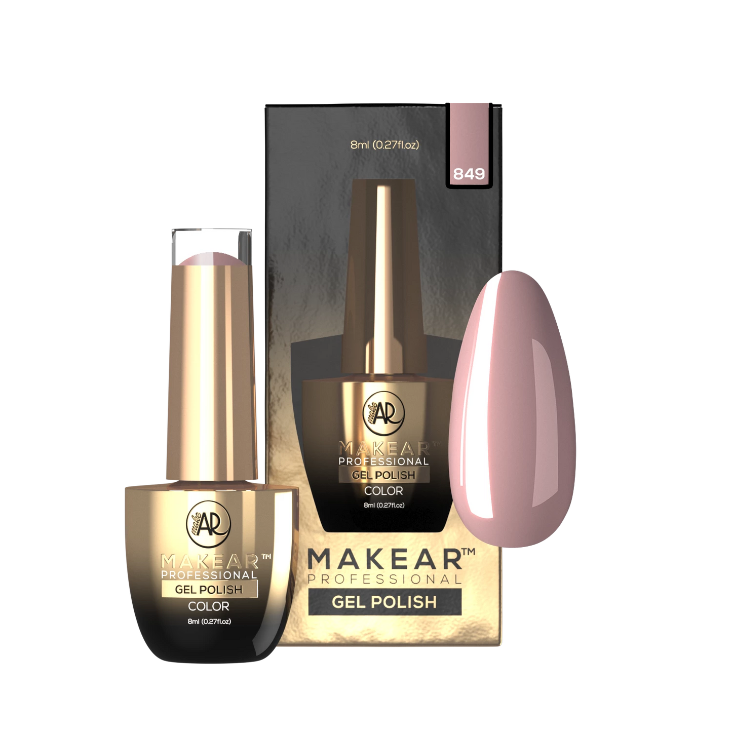 MAKEAR - 849 - UV Gel Polish 8 ml.