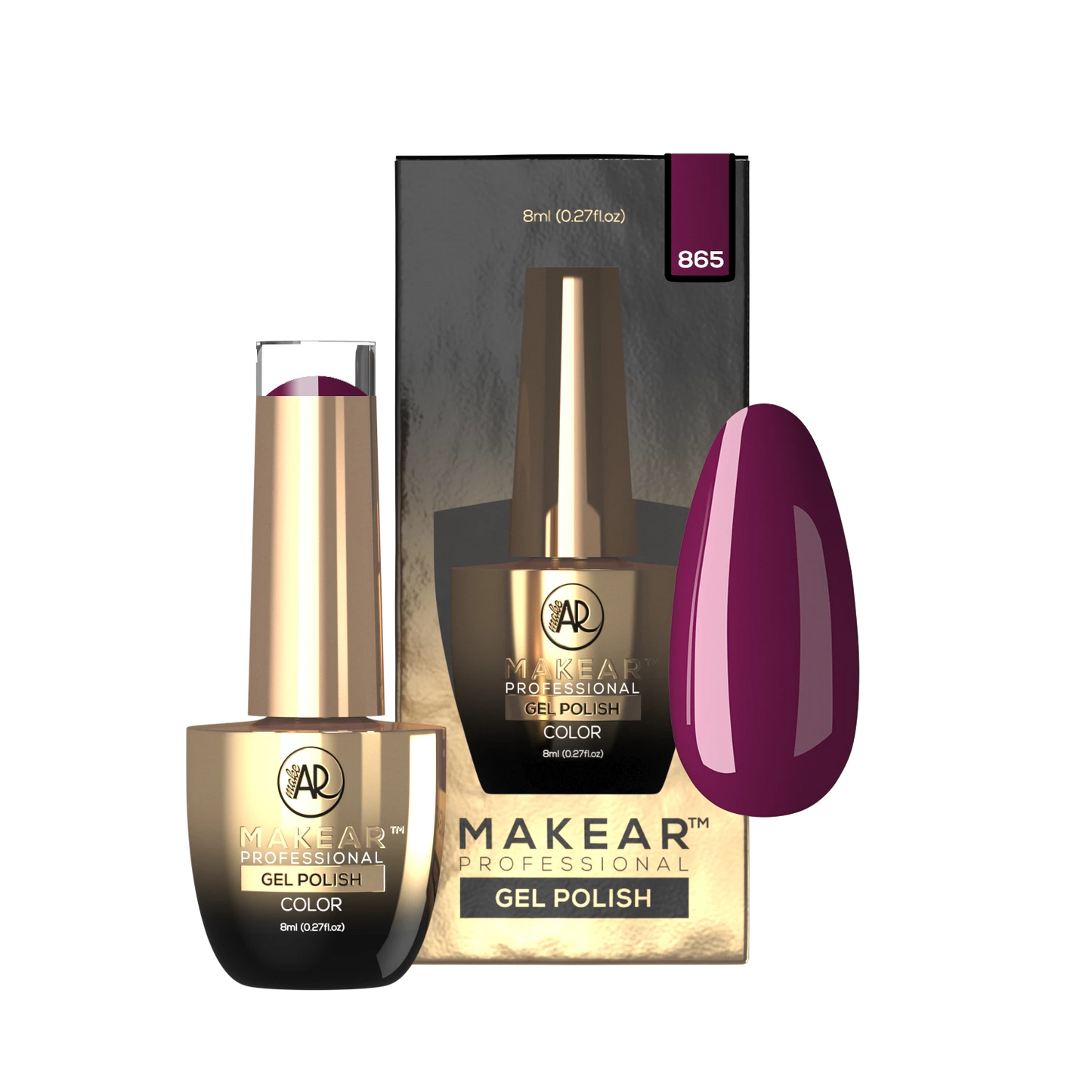 MAKEAR - 865 - UV Gel Polish 8 ml.