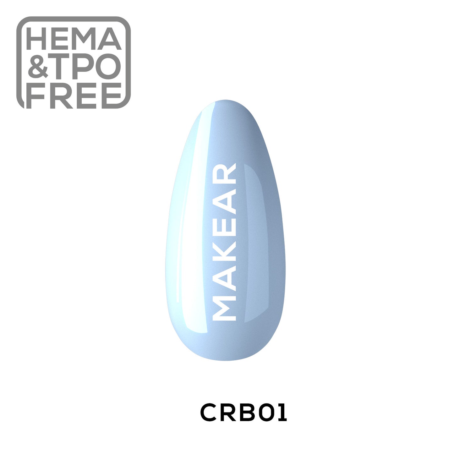 MAKEAR - Color Rubber Base CRB01 Blue - 8ml