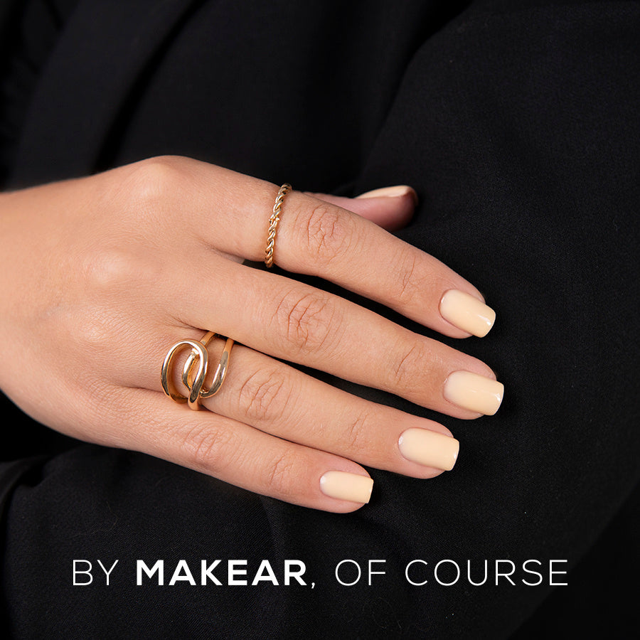 MAKEAR - Color Rubber Base CRB19 Nude Yellow - 8ml