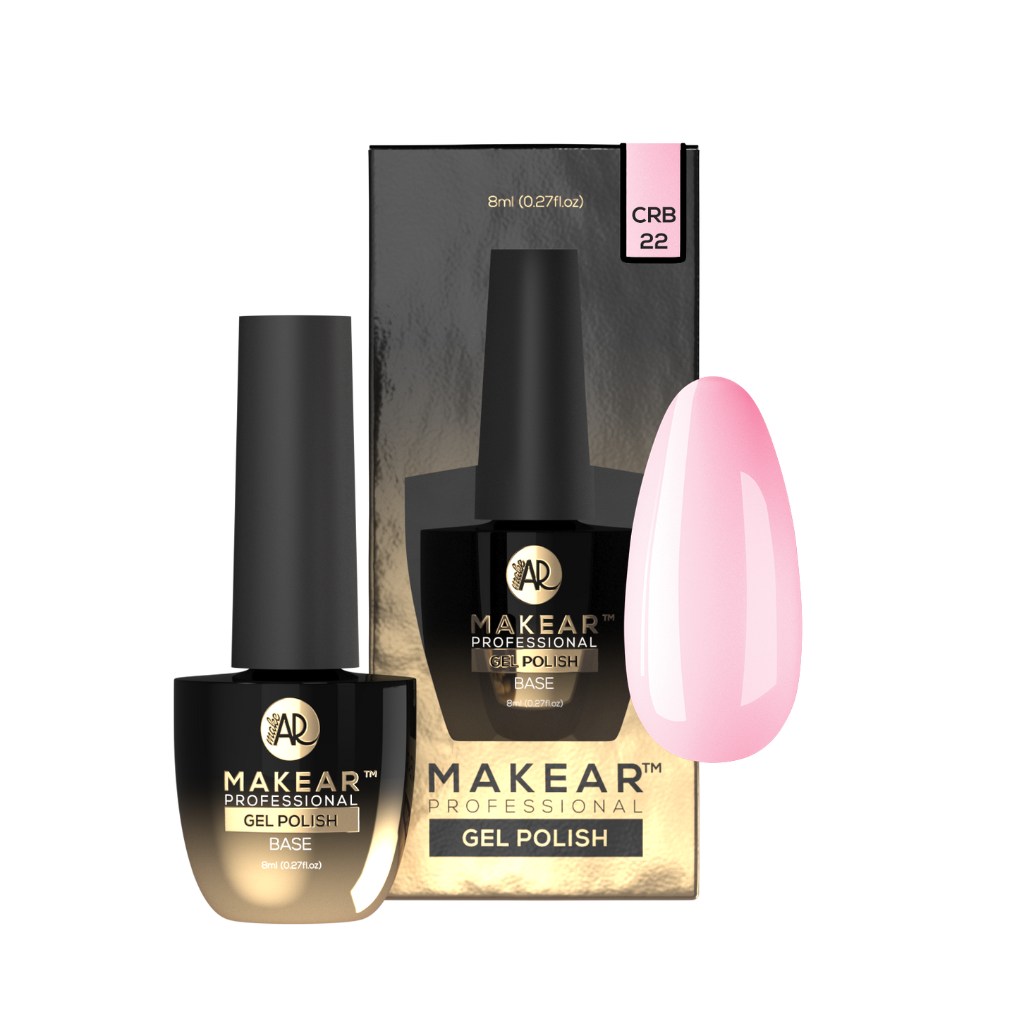 MAKEAR - Color Rubber Base CRB22 Petal Pastel- 8ml