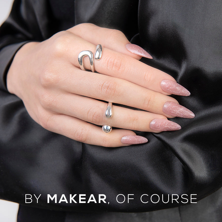 Makear - HG14 Challengel Shimmer Rose - builder gel