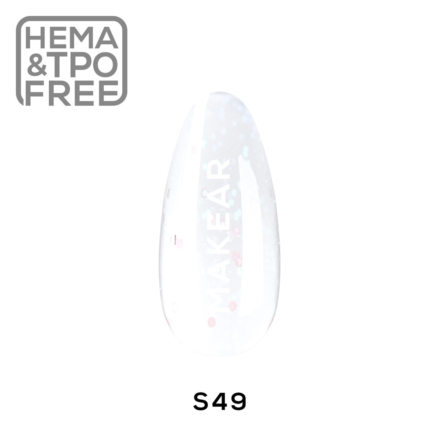 MAKEAR - S49 - UV Gel Polish 8 ml.