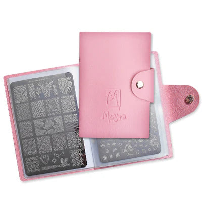 Moyra Cartellina porta Piastre Stamping – Rosa