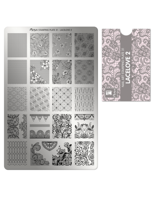 Moyra stamping plate 031 Lacelove 2