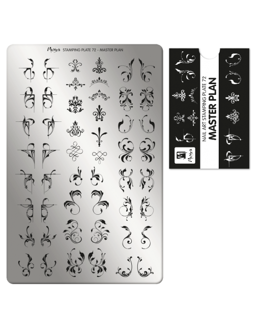 Moyra stamping plate 072 Master Plan