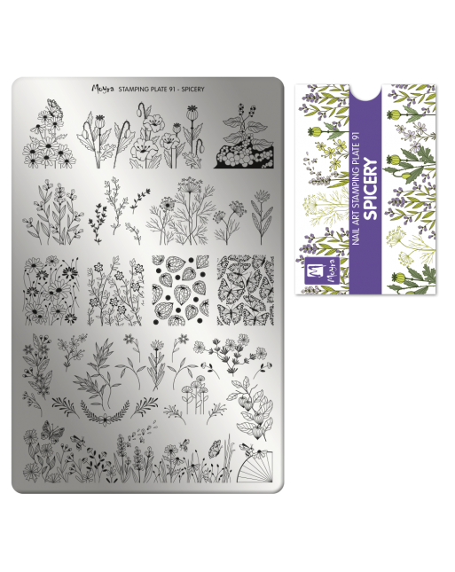 Moyra stamping plate 091 spicery