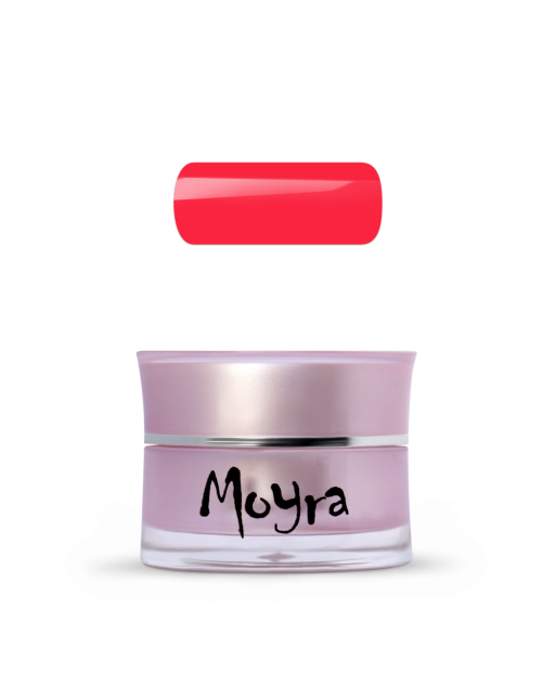 Moyra SuperShine colour gel No 609 Vivid Coral