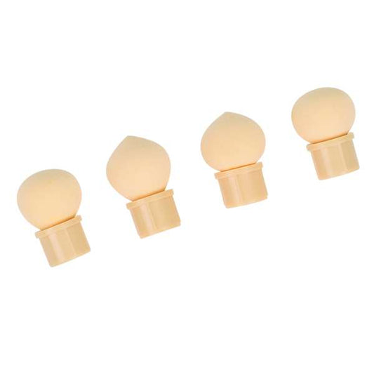 Crystal Nails - Ricambio 4 Spugne per Pennello Ombre