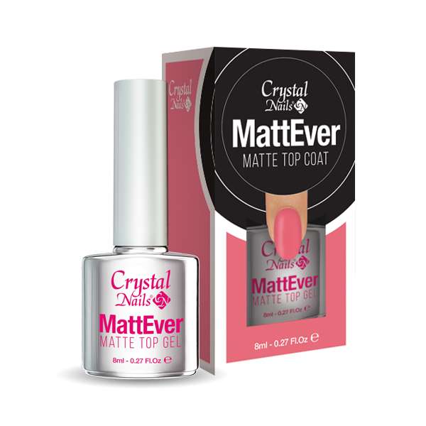 CRYSTAL NAILS - MATTEVER Matt Top Gel
