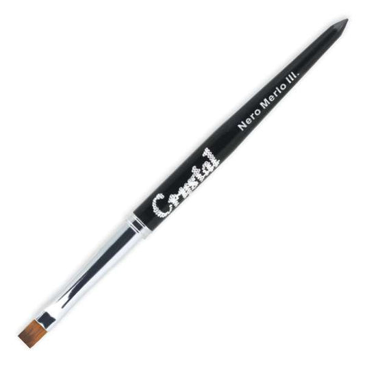 Crystal Nails - Brush Nero Merlo III