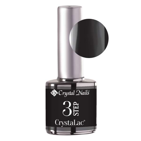 CRYSTAL NAILS - 3S 012# TRE STEP CRYSTALAC Black