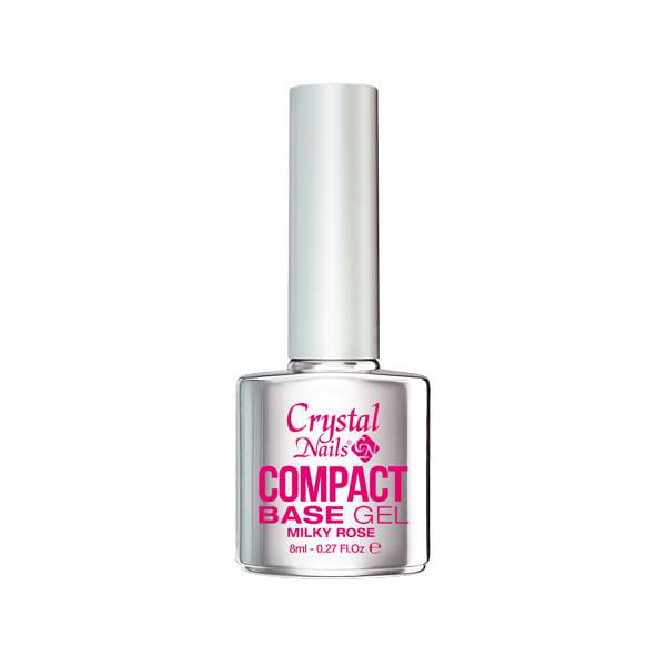 CRYSTAL NAILS - COMPACT BASE GEL Milky Rose