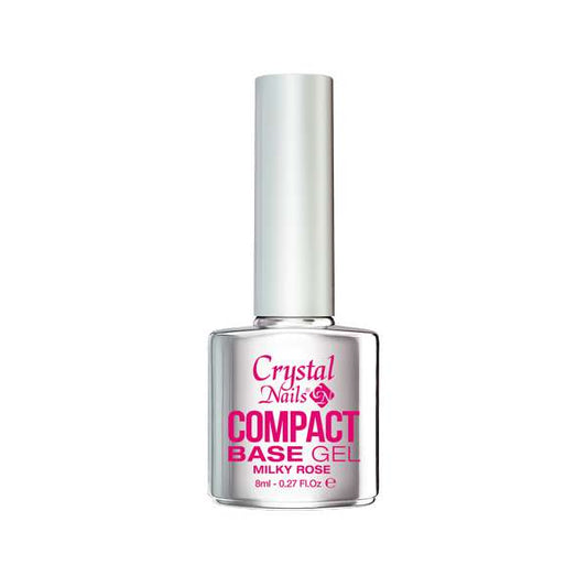 Crystal Nails - COMPACT BASE GEL Milky Rose