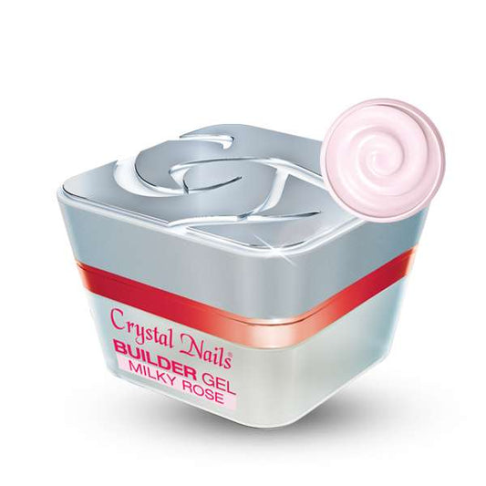 CRYSTAL NAILS - MILKY ROSE BUILDER GEL Hema free