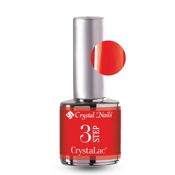 CRYSTAL NAILS - 3S 130# TRE STEP CRYSTALAC – Lively red