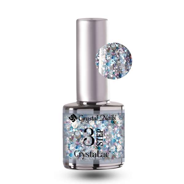 CRYSTAL NAILS - 3S 145# TRE STEP CRYSTALAC – Glitter turquoise