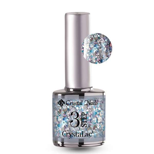 CRYSTAL NAILS - 3S 145# TRE STEP CRYSTALAC – Glitter turquoise