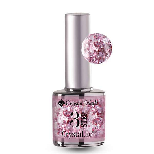 CRYSTAL NAILS - 3S 146# TRE STEP CRYSTALAC – Glitter pink