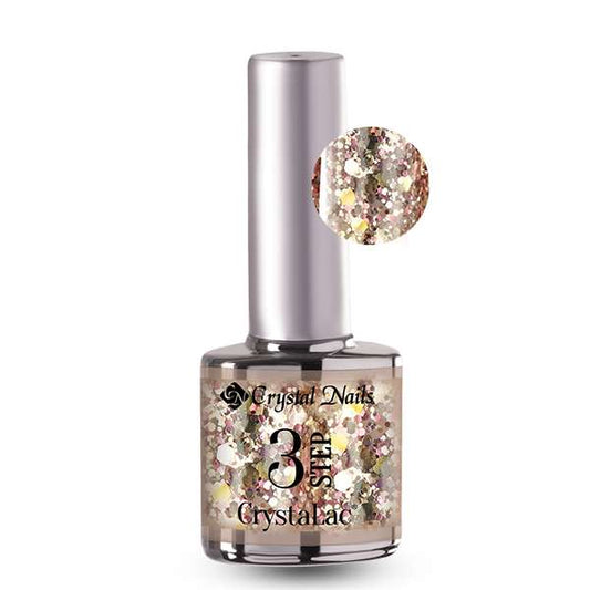 CRYSTAL NAILS - 3S 147# TRE STEP CRYSTALAC – Glitter gold