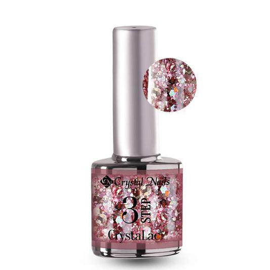 CRYSTAL NAILS - 3S 148# TRE STEP CRYSTALAC – Glitter rosegold