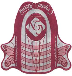 Crystal Nails - Formine BUTTERFLY 300 PZ