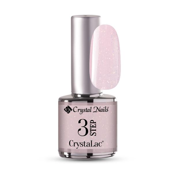CRYSTAL NAILS - 3S 192# TRE STEP CRYSTALAC- Sparkling rose