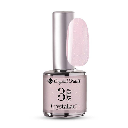 CRYSTAL NAILS - 3S 192# TRE STEP CRYSTALAC- Sparkling rose