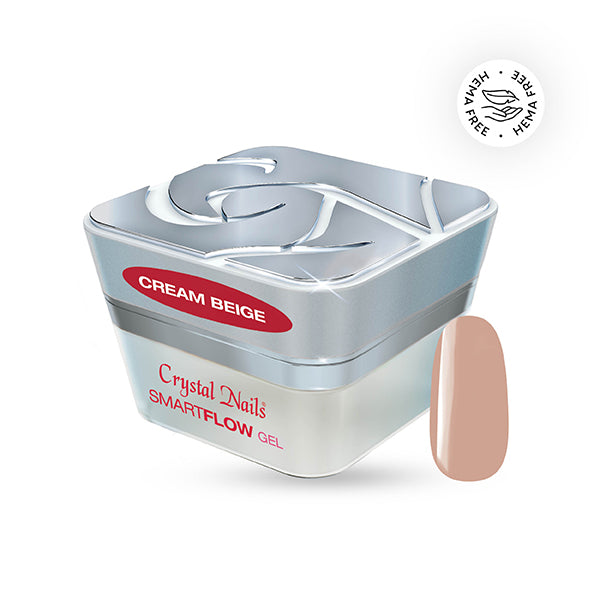 Crystal Nails - SmartFlow Builder Gel – Cream Beige