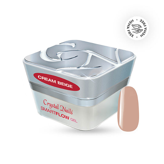 Crystal Nails - SmartFlow Builder Gel – Cream Beige
