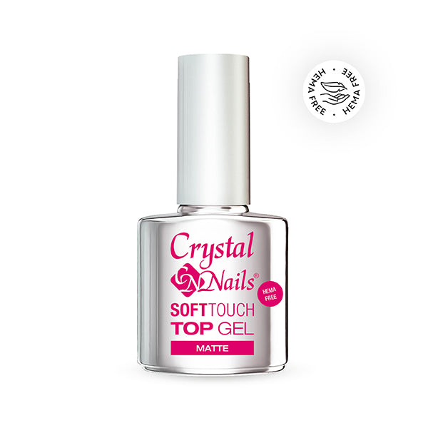 Crystal Nails - Top Gel Soft Touch Matte