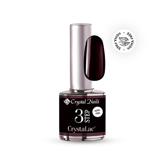 Crystal Nails - 3S 286# TRE STEP CRYSTALAC – Intense dark brown