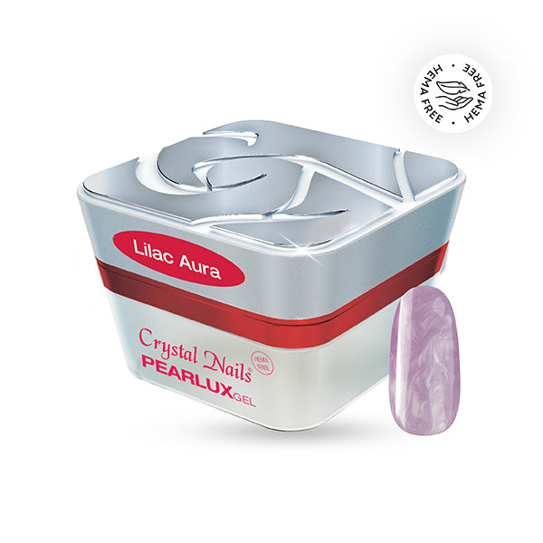 Crystal Nails - Pearlux Builder Gel – Lilac aura 15ml