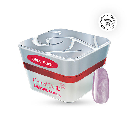 Crystal Nails - Pearlux Builder Gel – Lilac aura 15ml