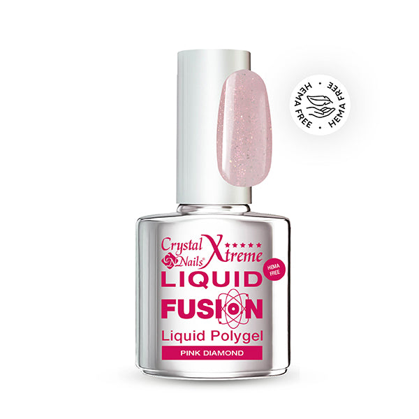 Crystal Nails - FUSION LIQUID – Pink Diamond