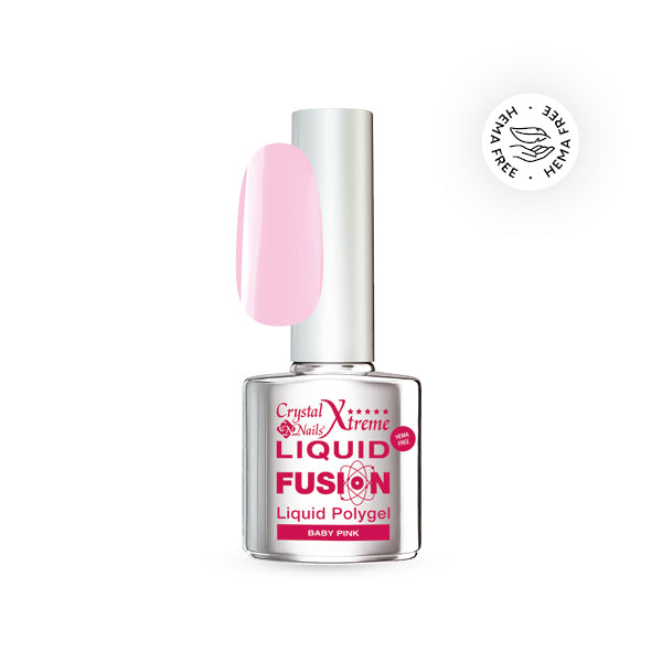 CRYSTAL NAILS - FUSION LIQUID – Baby Pink THF