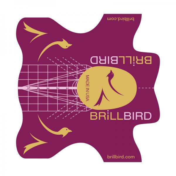 BRILLBIRD -  NAIL FORM DOPPIE ALI 300 pz