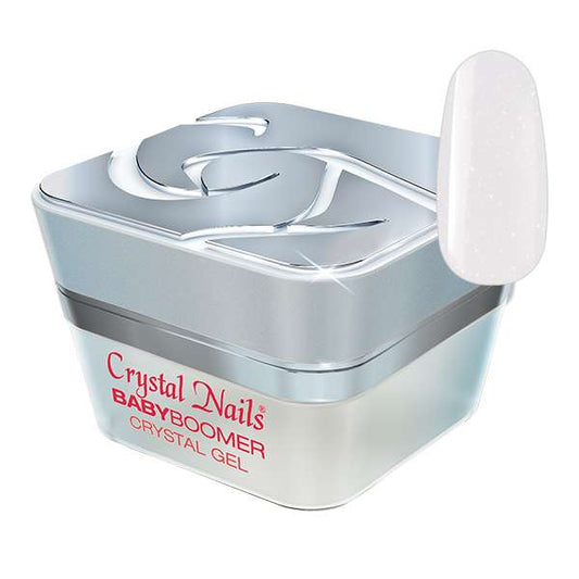 CRYSTAL NAILS - BABYBOOMER CRYSTAL WHITE BUILDER GEL